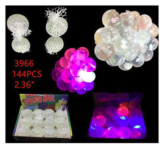 Light Up Squishy Mesh Balls Wholesale