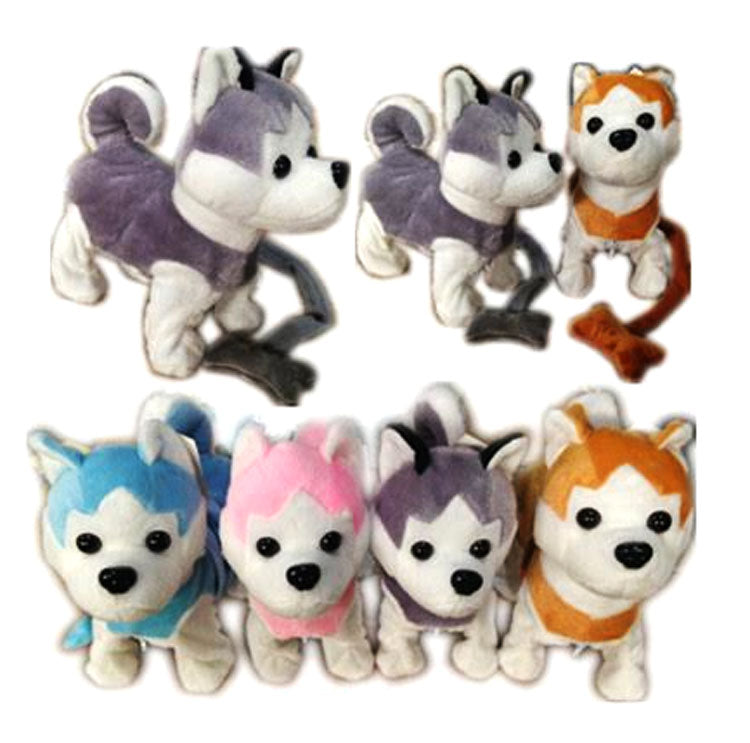 Bulk Buy Toy Electronic Walking Barking Husky Dogs Wholesale