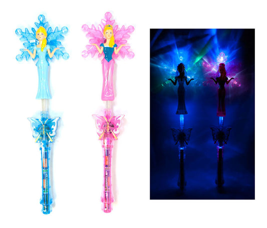 Light Up Snowflake Princess Stick with Music Wholesale