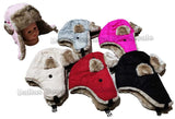 Bulk Buy Kids Insulated Bomber Aviator Hats Wholesale