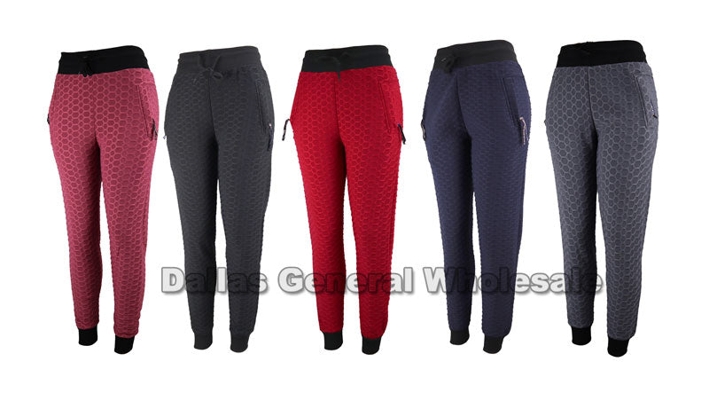 Bulk Buy Trendy Fur Insulated Waffle Pants Wholesale