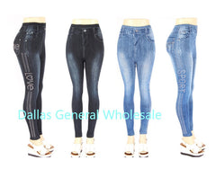 Ladies Fashion Pull On Jeggings Wholesale