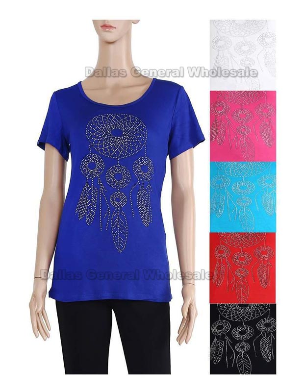 Ladies Dream Catcher Short Sleeve Tshirts Wholesale