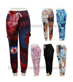 Bulk Buy Girls Casual Tie Dye Track Pants Wholesale