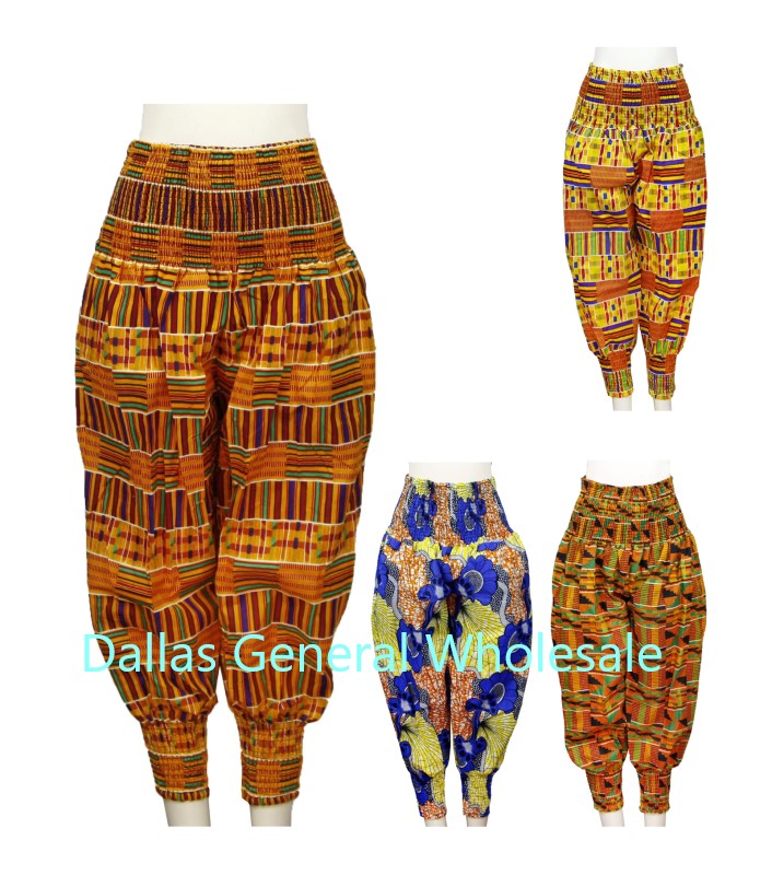 Bulk Buy Ladies Dashiki Palazzo Capris Wholesale