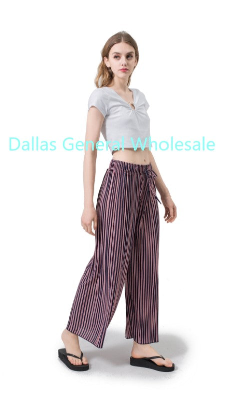 Bulk Buy Ladies Fashion Palazzo Pants Wholesale