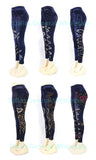 Ladies Fashion Pull On Cut Out Jeggings Wholesale