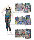 Active Race Bck Top w/ Pants Sets Wholesale MOQ 12