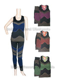 Active Race Back Top w/ Leggings Set Wholesale MOQ 12