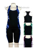 Ladies Active Tank Top & Capris Set Wholesale