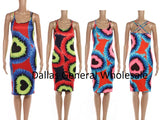 Bulk Buy Girls Fashion Tie Dye Short Dresses Wholesale