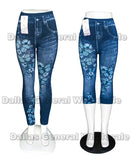 Bulk Buy Ladies Butterfly Pull On Jeggings Wholesale