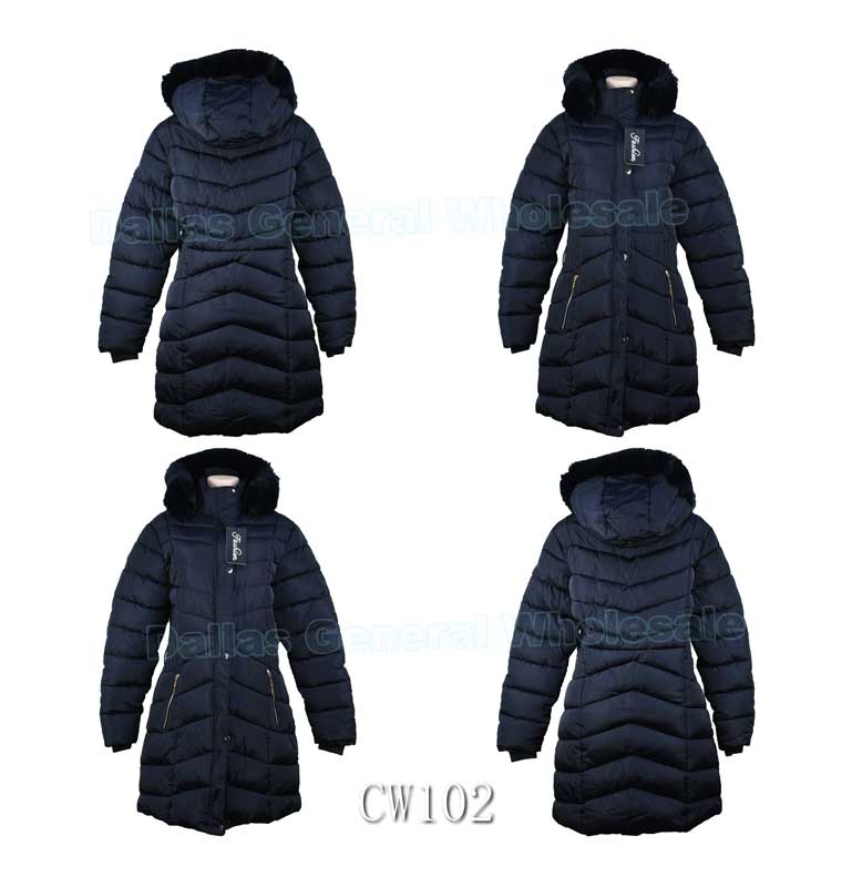 Bulk Buy Women Padded Outwear Jackets Wholesale