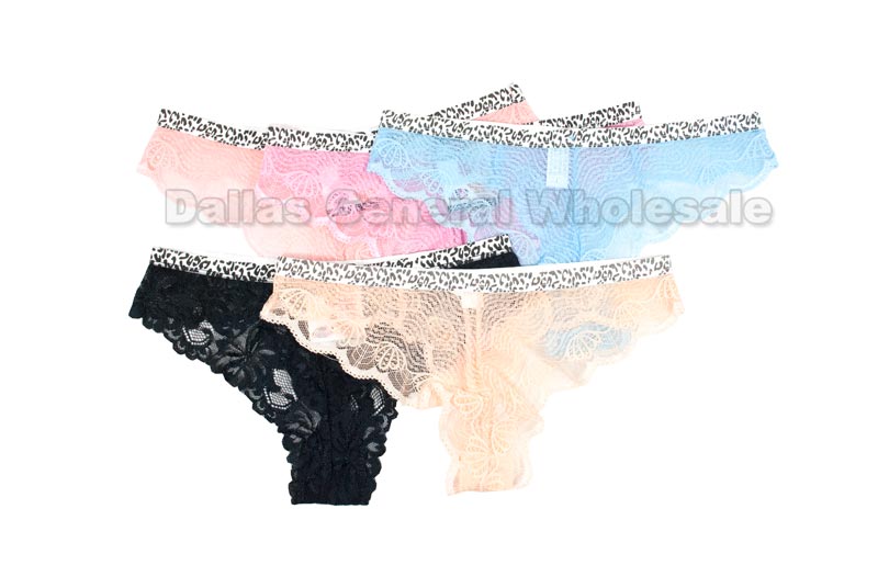 Ladies Sexy Lacy Thongs Wholesale