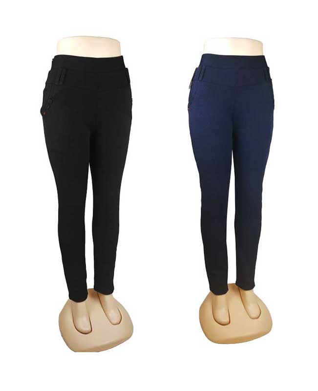 Bulk Buy Ladies Thermal High Waist Trouser Pants Wholesale