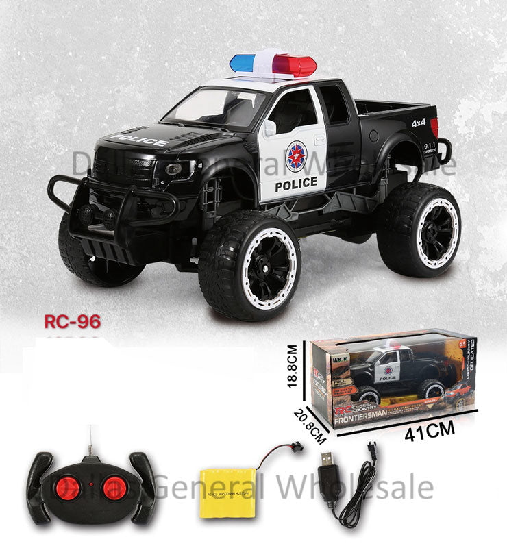 Bulk Buy Toy R/C 4X4 Police Trucks Wholesale