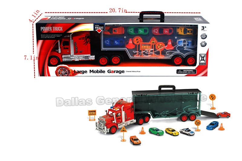 Bulk Buy Toy Mobile Garage Trucks Wholesale