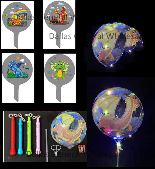 Glow In Dark Dinosaur Balloons Wholesale