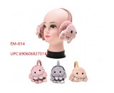 Little Kids Fur Bunny Earmuffs Wholesale