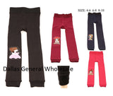 Bulk Buy Little Girls Fur Insulated Fleece Leggings Wholesale