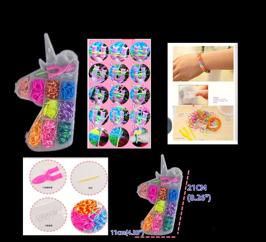 DIY Bracelet Making Rubber Band Kit Wholesale MOQ 12