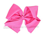 Large Ribbon Hair Bows Wholesale