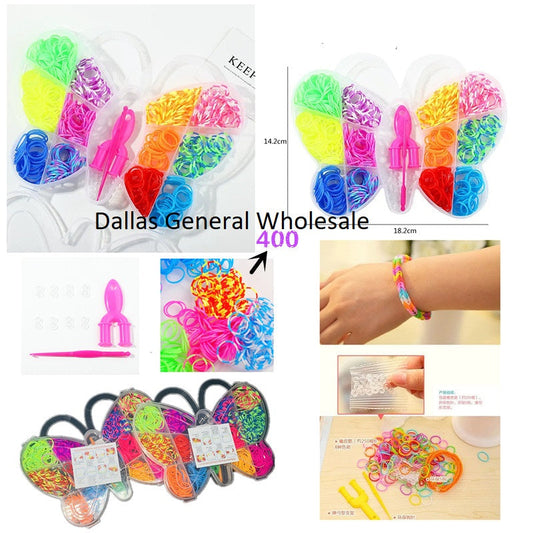 DIY Bracelet Making Rubber Band Kit Wholesale MOQ 12