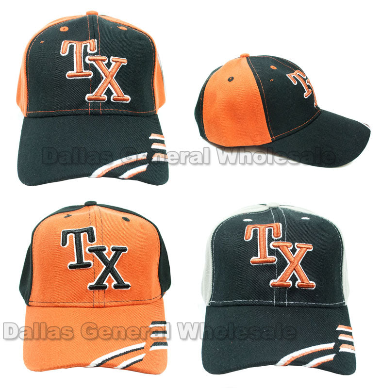 "Texas" Casual Baseball Caps Wholesale