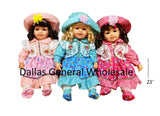 23" Toy Lively Baby Dolls Wholesale MOQ -3 pcs