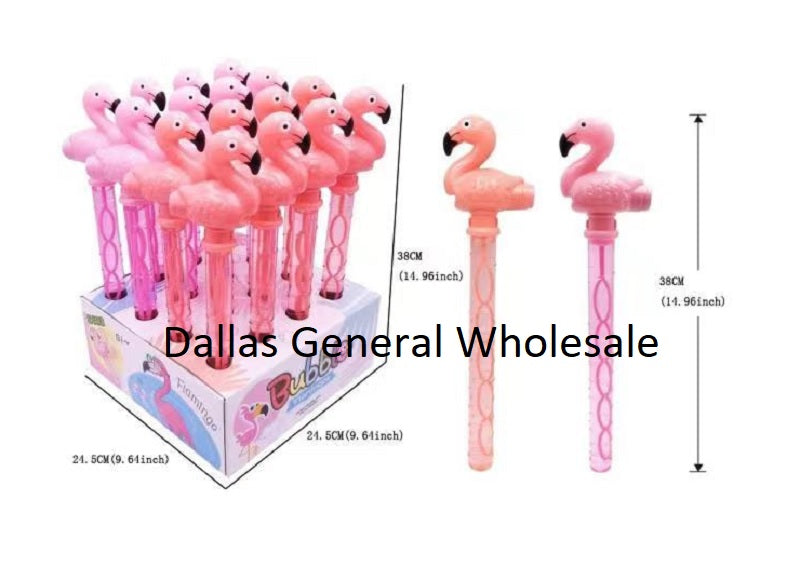 Bulk Buy Flamingo Giant Bubble Blowers Wholesale