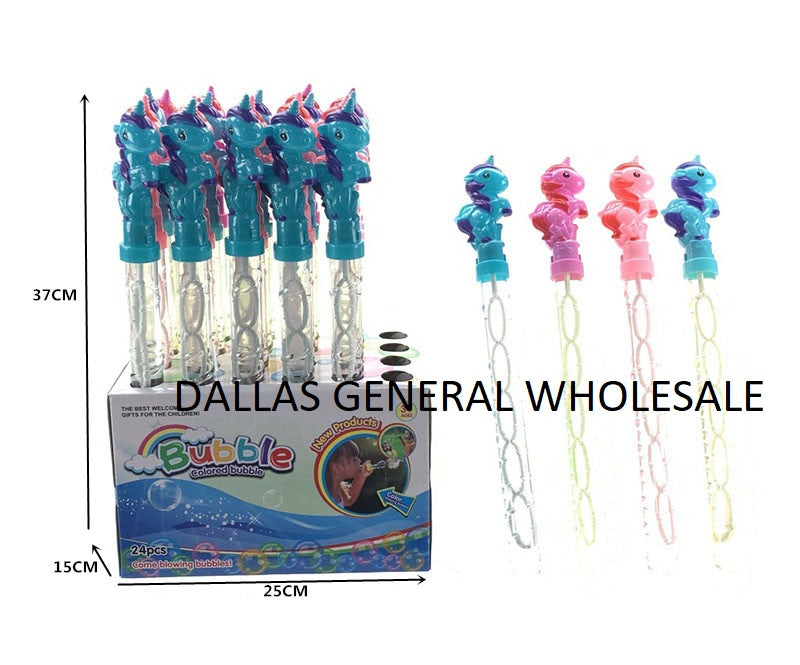 Bulk Buy Unicorn Bubble Blower Wands Wholesale