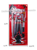 Bulk Buy 8 PC Pretend Play Ninja Play Sets Wholesale