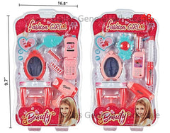 Bulk Buy 8PC Girls Toy Beauty Accessory Play Set Wholesale