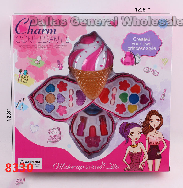 Toy Ice Cream Glitter Make Up Pallets Wholesale