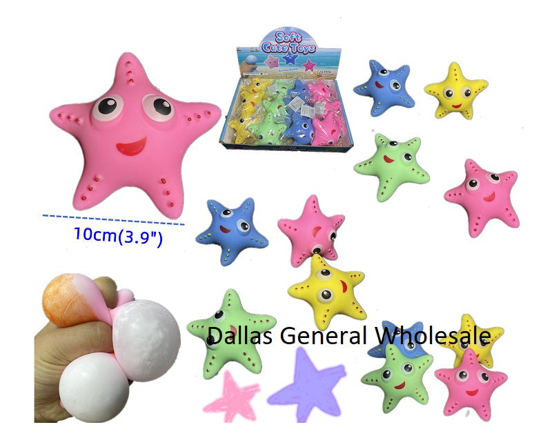 Cute Starfish Squishy Toys For Kids In Bulk