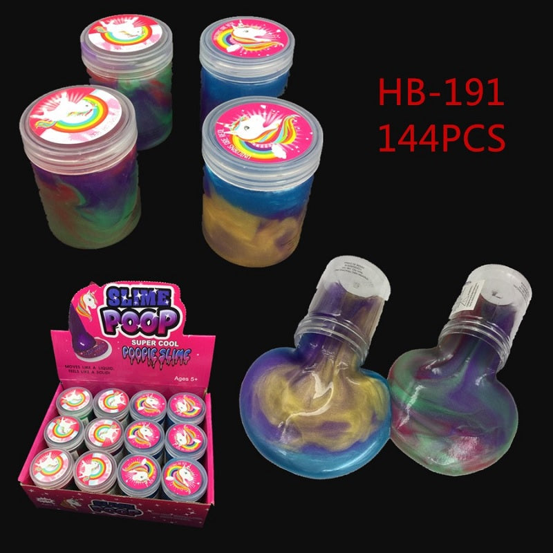 Bulk Buy Unicorn Poo Galaxy Slime Wholesale