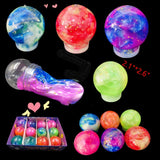 Novelty Gel Glitter Slimes In Bulk - Assorted