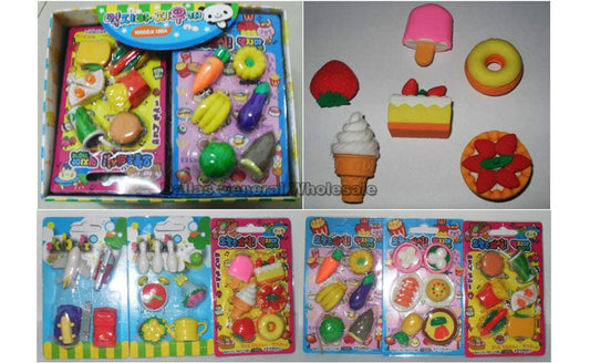 Bulk Buy Novelty Erasers Wholesale