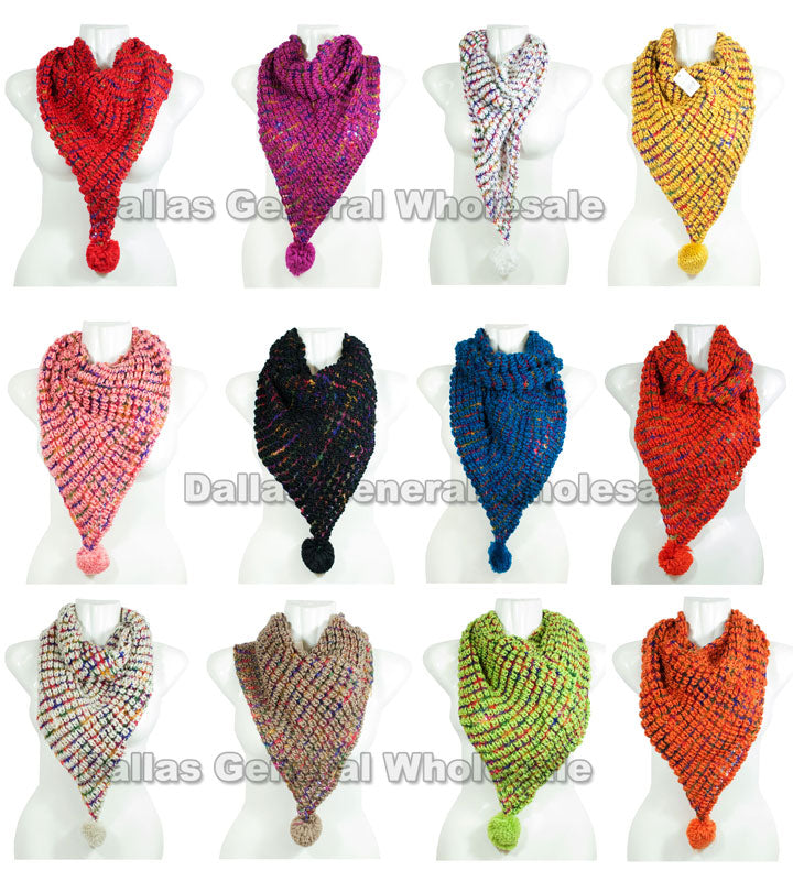 Bulk Buy Fashion Knitted Infinity Circle Scarf Wholesale