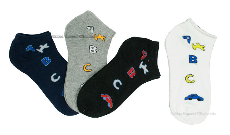 Little Boys Casual Ankle Socks Wholesale