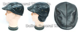 Men Leather Newsboy Caps Wholesale