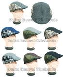 Men's Fashion Patch Newsboy Caps Wholesale