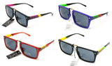 Bulk Buy Men Square Lenses Style Sunshades Wholesale