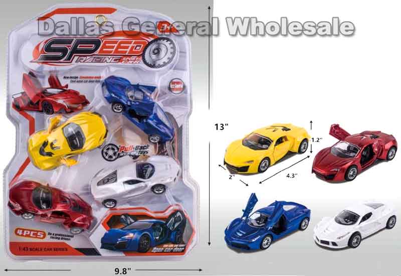 Inertia Metal Race Cars Play Set Wholesale