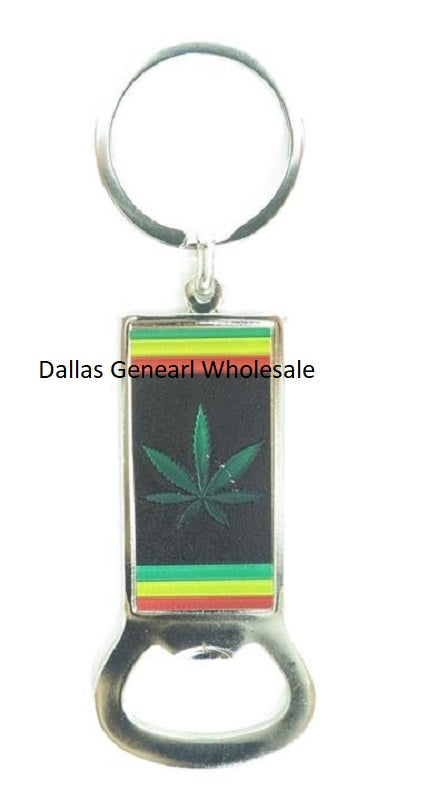 Bulk Buy Marijuana Key Chain Bottle Opener Wholesale