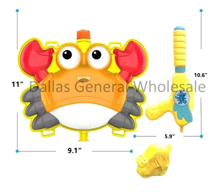 Bulk Buy Toy Crab Back Pack Water Guns Wholesale