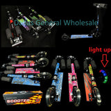 Bulk Buy Kids Metal Scooters w/ Light Wholesale