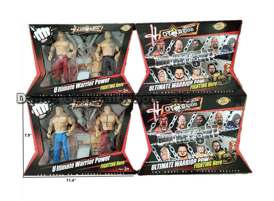 Window Box Toy Wrestlers Set Wholesale