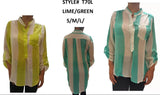 Bulk Buy Button Down Fashion Blouses Wholesale