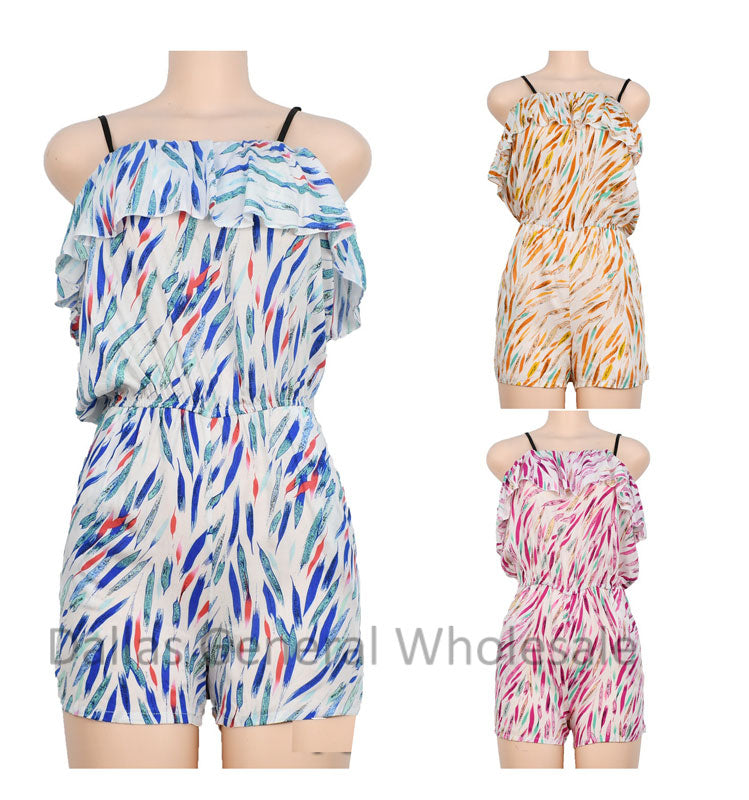 Open Shoulder Rompers Wholesale